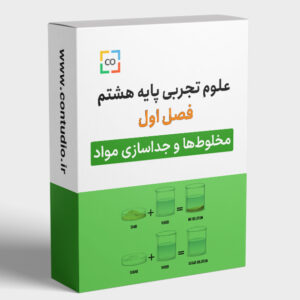 آزمایش‌های علوم‌تجربی پایه هشتم (فصل 1: مخلوط و جدا سازی مواد)
