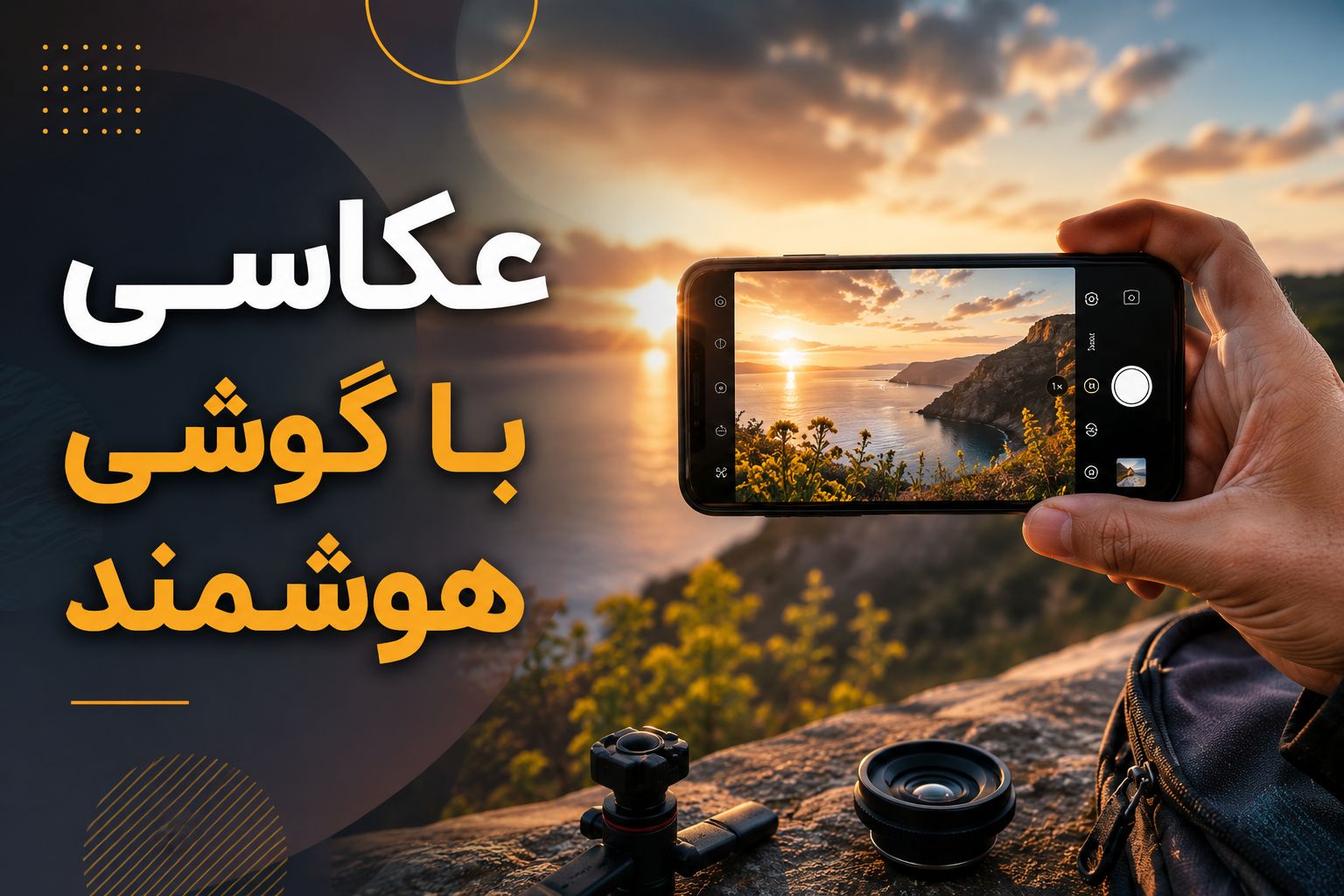 عکاسی با گوشی هوشمند